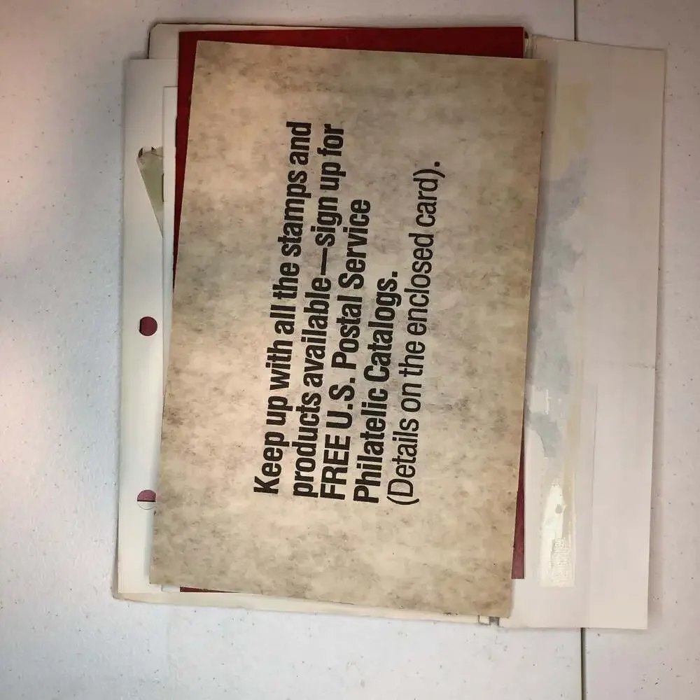 Vintage 1970s USPS The American Revolution Stamp Collecting‎ Kit Item #931